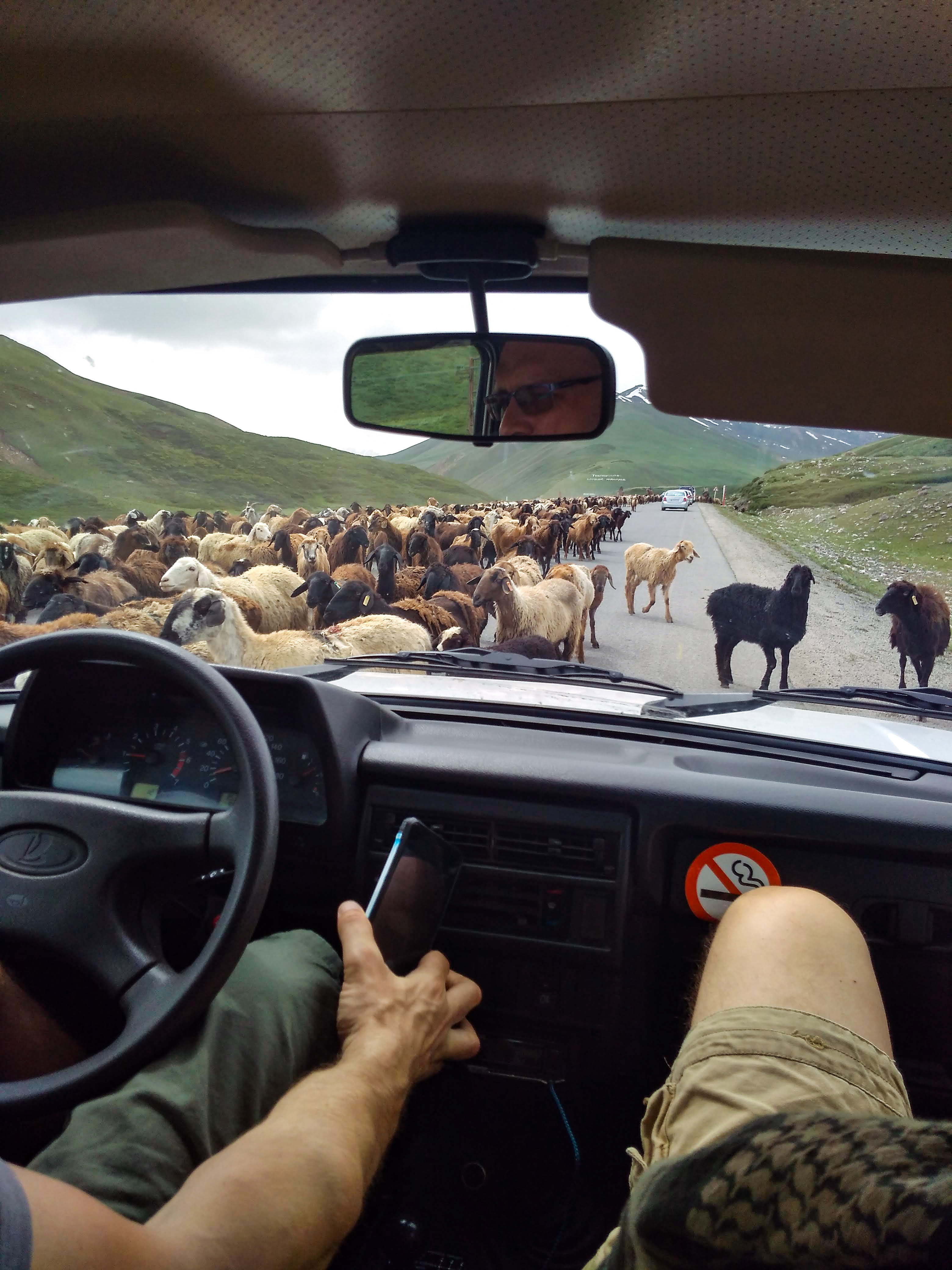 cestování Kyrgyzstánem