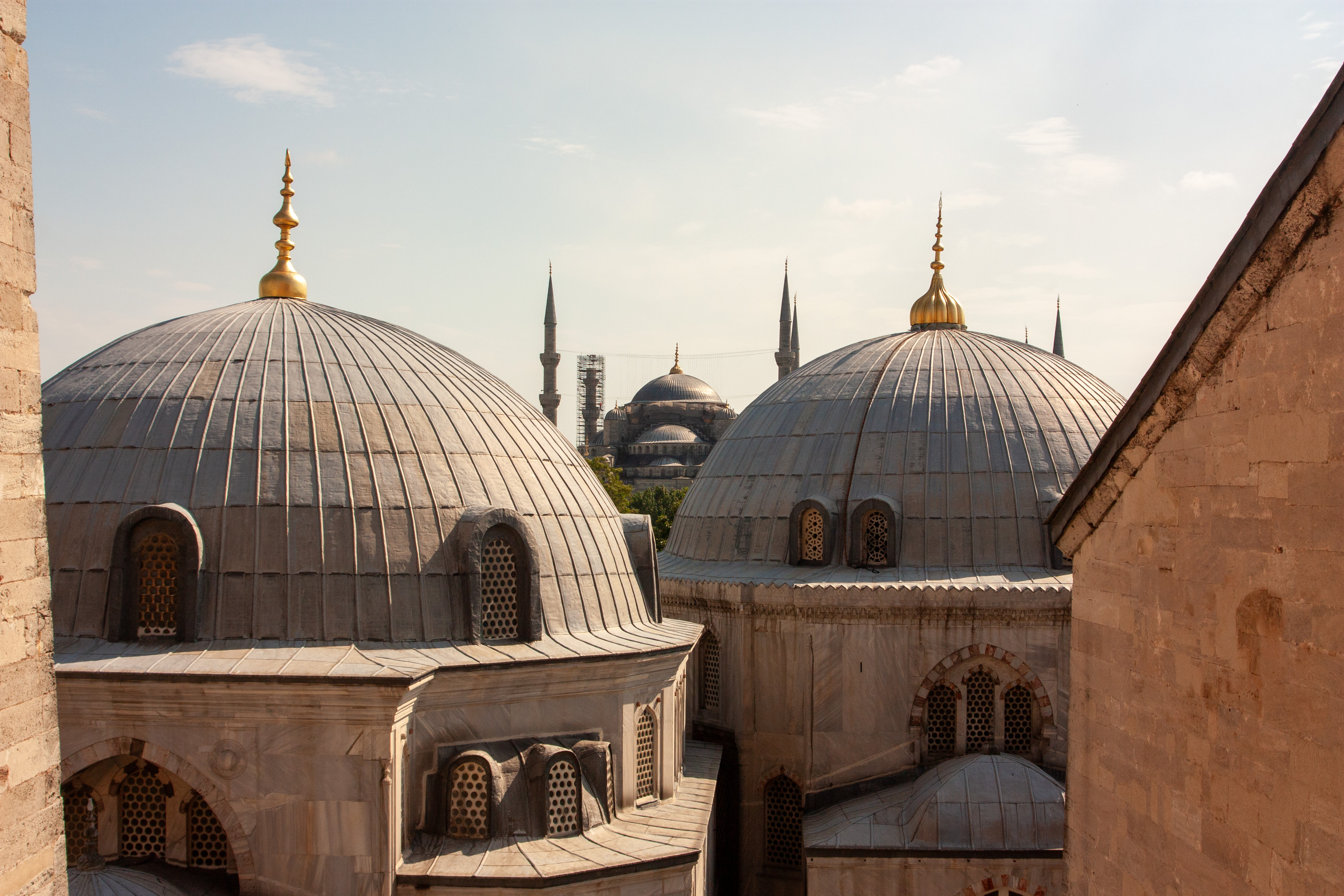 výhled z Hagia Sofia